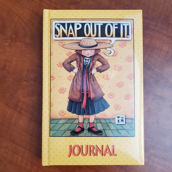 Mary Engelbreit "Snap Out Of It" Hardcover Journal - Picture 1 of 3